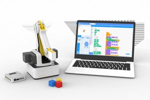 STEM教育向けロボットアーム＋教材、販売＆レンタル開始 画像