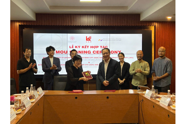 日本女子大、ベトナムのホーチミン市建築大と協定 画像