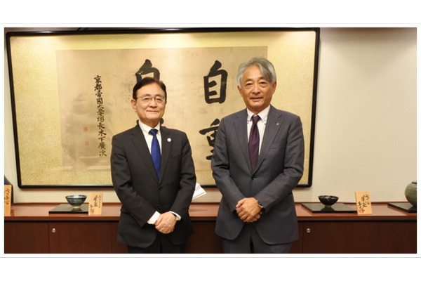 京都大学とNTT西日本、データ駆動基盤構築で連携協定 画像