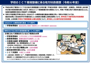 学校ICT環境整備、2024年度も地方財政措置…文科省が周知 | 教育