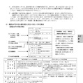 受験案内　確認はがき（出願受理通知）登録内容の確認、訂正方法