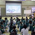 出張授業のようす