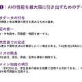 AIの性能を最大限に引き出すためのデータ整備5箇条