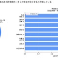 自己評価過小評価の割合（左：全体、右：項目別）IGS作成
