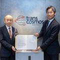 左：関西大学ビジネスデータサイエンス学部 学部長・鷲尾隆氏／右：トランスコスモス代表取締役共同社長・神谷健志氏