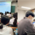 講師制度説明・個別相談のようす