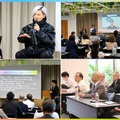 CoIUの教育理念や学びの特徴について説明する高大接続説明会