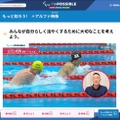 東京大会金メダリスト山口選手（水泳）（小学生版＋アルファ映像より）