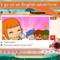 「小学校英語」イメージ：表情豊かなキャラクターと一緒に楽しく英語を学習できる。