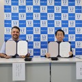 協定書には両学校法人の代表として、明治薬科大学からは越前宏俊学長、西武学園文理高等学校・中学校・小学校からはマルケス ペドロ校長が署名