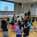 長崎県五島市立福江小学校での特別授業のようす