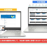 Google Classroom導入校向け、先生・生徒の画面共有サービス 画像