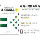スマホで解説スライド…中高一貫校の定番教材「体系数学4」 画像