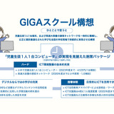GIGAスクール構想の概要と、各社の対応 画像