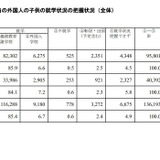 外国人の子供8,183人「不就学」と推計…文科省調査 画像