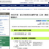 東京都、都立高校の実習支援専門員を4名募集…2/29締切 画像