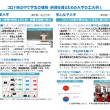 コロナ禍の大学、13校の工夫例を紹介…文科省 画像