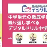 学書、デジタルドリル（中学版）3月末まで無償提供 画像