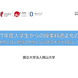 岡山大、2027年度入学生から授業料改定へ…留学生で大幅増 画像