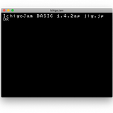 デスクトップアプリ版「IchigoJam」提供開始 画像