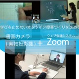 オンライン授業をサポート、書画カメラ＋Zoomパッケージ発売 画像