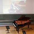 ドイツ・フライブルク音楽大学でのリモート入学試験のようす