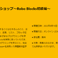 テクノロジーワークショップ～Robo Blocks初級編～
