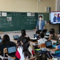 2021年9月16日、袖ケ浦市立奈良輪小学校5年生を対象に行った授業風景
