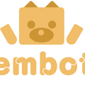 ダンボールロボット「embot」ロゴ
