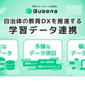 「Qubena （キュビナ）」学習データを詳細で多様なデータ項目で自治体へ提供
