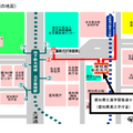 第一次選考会場（愛知県生涯学習推進センター）周辺の地図