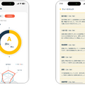 各項目の点数とアドバイスがすぐに確認可能