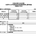 2026年度（令和8年度）札幌市公立学校教員採用候補者前倒し選考検査、志願者の状況（札幌市希望者）