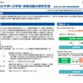 被災地の子供への学習・体験活動の提供支援