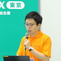ミニセミナーでプレゼンをする佐瀬氏