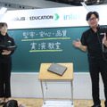 品質テスト「落下防止テスト」実演のようす