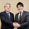（左）KIES代表取締役社長 前田康宏氏（右）Libry代表取締役CEO 後藤匠氏