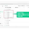 学年別・単元別で日々の学習を起点に利用しやすい目次構成