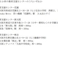 2025年度 教育支援センター学習支援ボランティア募集要項：活動場所