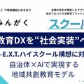 地域を支えるDX人材育成エコシステム「N-E.X.T.ハイスクール 支援パッケージ」