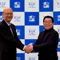 左：宇都宮海星学園 石川一郎理事長、右：清水ヶ丘学園 山本訓史理事長