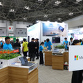 2026年5月13日から15日までの3日間開催された「EDIX東京2026」のマイクロソフトブースのようす
