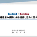 神奈川県×早稲田大学「宇宙関連産業の振興に係る連携と協力に関する協定」締結