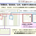 「地理総合/歴史総合/公共」を選択する場合の記入例
