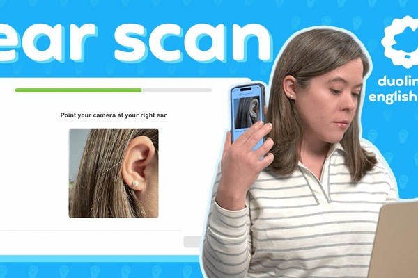 英語能力認定試験DET、不正防止に「耳スキャン」導入…Duolingo 画像