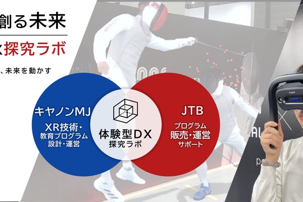 キヤノンMJとJTB、高校生向けXR探究学習プログラム提供へ 画像