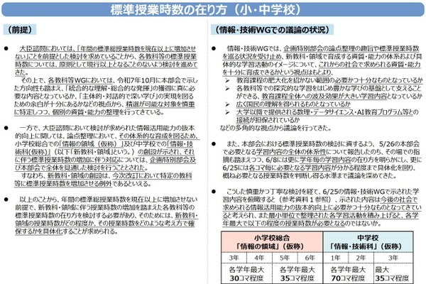 生成AIやプログラミングを拡充…情報教育に最大70コマ、28年度から先行実施 画像