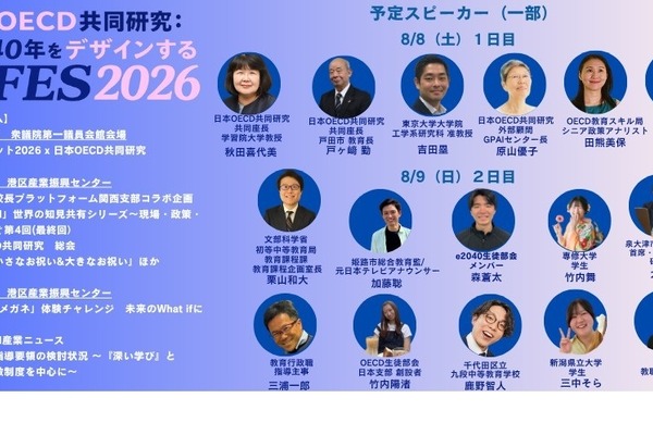 日本OECD共同研究「2040年をデザインする夏FES」 画像