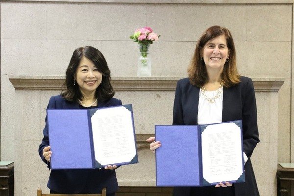 聖心女子大、米コティ・カレッジと交換留学協定 画像