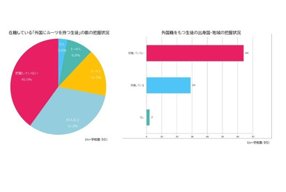 外国ルーツをもつ生徒「楽しい」9割、学校は実態把握に課題…千葉大調査